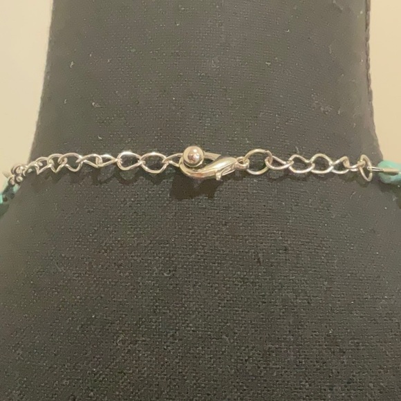 Statement Turquoise Necklace w Earrings - Picture 4 of 4